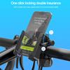 Handlebar Type Mountain Bicycle Motorcycle Phone Holder GPS Bracket Cellphone Stand 360 Degree Rotating for 4-7.2 Inch Phone