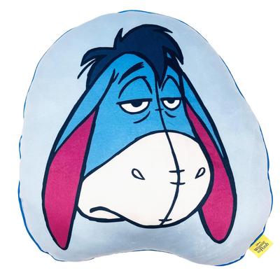 Disney Winnie the Pooh Eeyore Body Pillow Soft and Soft To the Plush Nap 40x40x10cm Face Disney Morishita Pillows (Soft Die-Cut Cushion)
