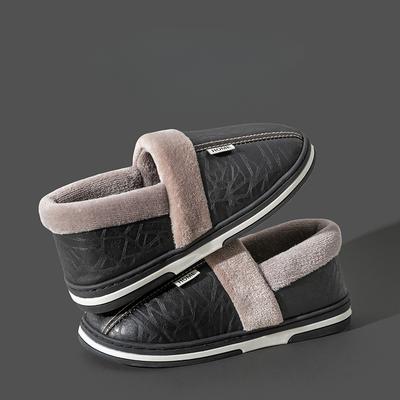 Winter Men's & Women's Warm Slippers House Non-Slip Soft Shoes Home Indoor Fleece Slippers