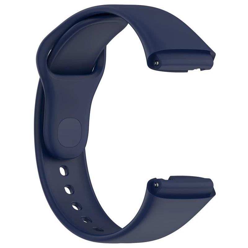 Silicone Strap For Xiaomi Redmi Watch 3 Active Official Same Watchband Replacement Wristband for Xiaomi Redmi Watch 3 Lite Strap