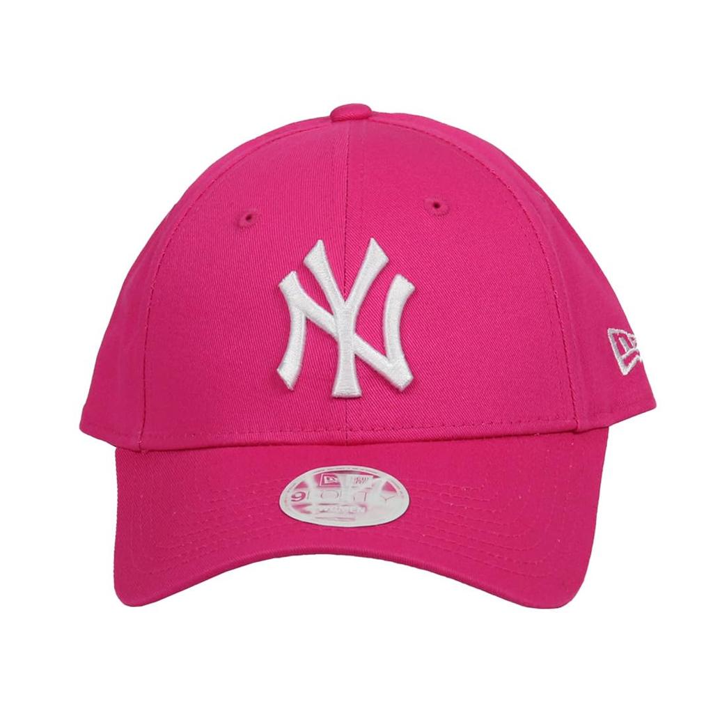 New Era 9FORTY Baseball Brand Major League Baseball New York Yankees Pink Women's Cap, Logo, Cap, MLB, Women's, Essential, [Used]