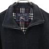 Burberrys Sanyo Shokai Made in Japan wool blend Jacket gray Men's Used