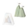 3D Mountain Peaks Silicone Candle Mold DIY Handmade Aromatherapys Plaster Resin Soap Making Supplies Home Decorations