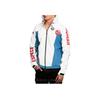 Adidas Originals Trefoil Color Block Letter Print Zip-Up Track Jacket Men Jackets Blue White BR3151