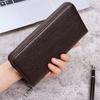Men's Large Capacity Zipper Wallet - Casual Business Clutch Card Holder