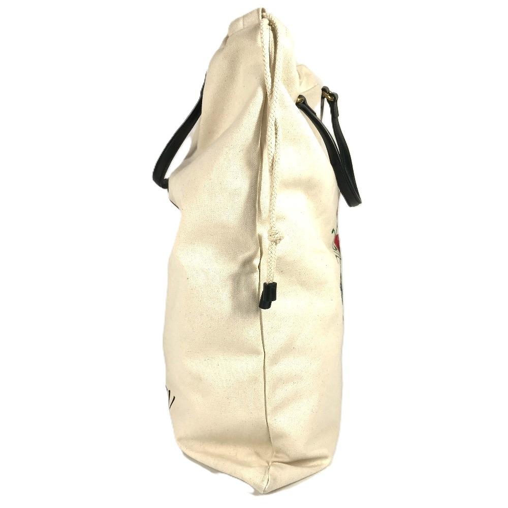 GUCCI 552403 Flower Flora Chateau Marmont Drawstring Tote Bag Shoulder Bag