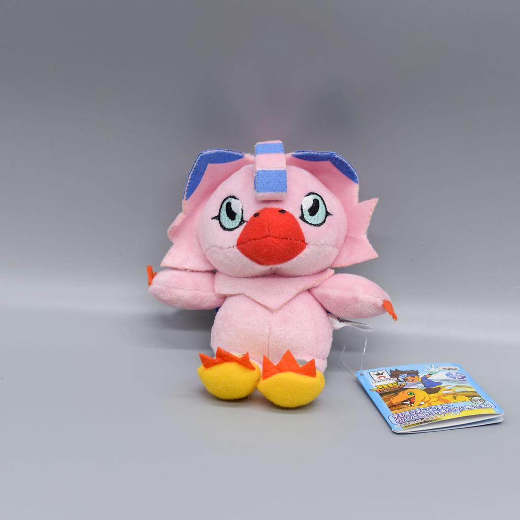 10cm Digimon Adventure Patamon Tailmon Gomamon Patamon Piyomon Agumon Tentomon Key Chain Doll Plush Pendant Gift