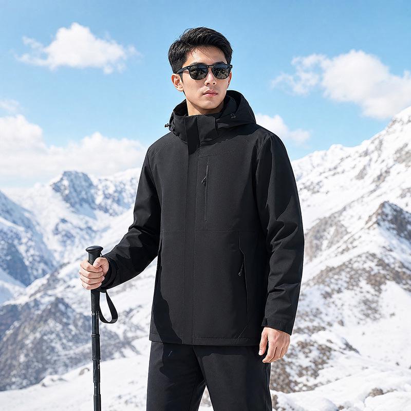 Men's & Women's 3-in-1 Detachable Outdoor Waterproof Jacket