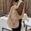 2026 Neue Damen Weiches Kunstfell Herbst Winter Flauschige Tragetaschen Schulter Unterarmtasche Geldbörse Handtasche