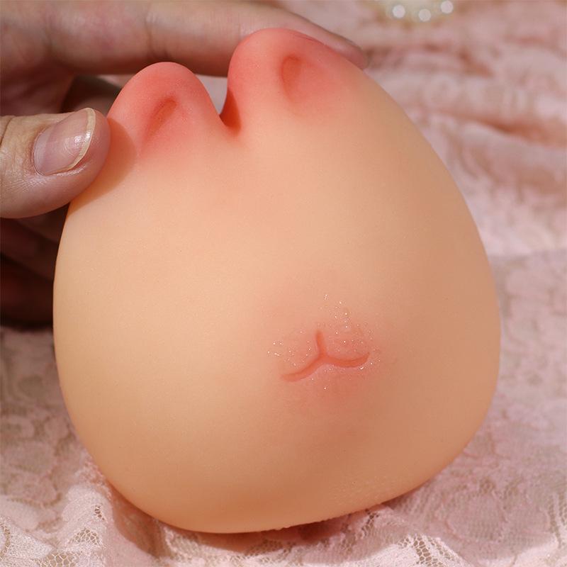 Men's Masturbation Cup Kitty Shape Vagina Sex Stress Relif Nude Soft Skin Feel Adult Sex Doll Sex Toy