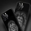 Lion Wild Animals Phone Case For iPhone 17 16 15 Pro Max 11 12 13 14 7 8 Plus SE 2020 X XR XS Cover Soft Black