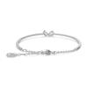 Swarovski Mesmera Inlaid Pattern Decorated Bracelet Women Bracelets Silver 5667253