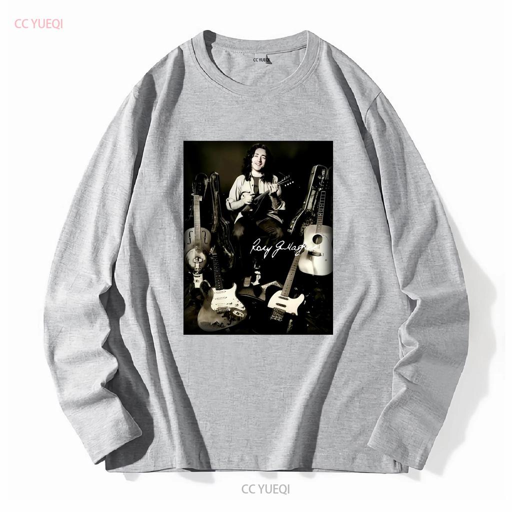 Rory Gallagher Basic For Fan Cotton Black S 2345XL T Shirt TMB397 vintage Washed Top For Everyday Wear designer clothes