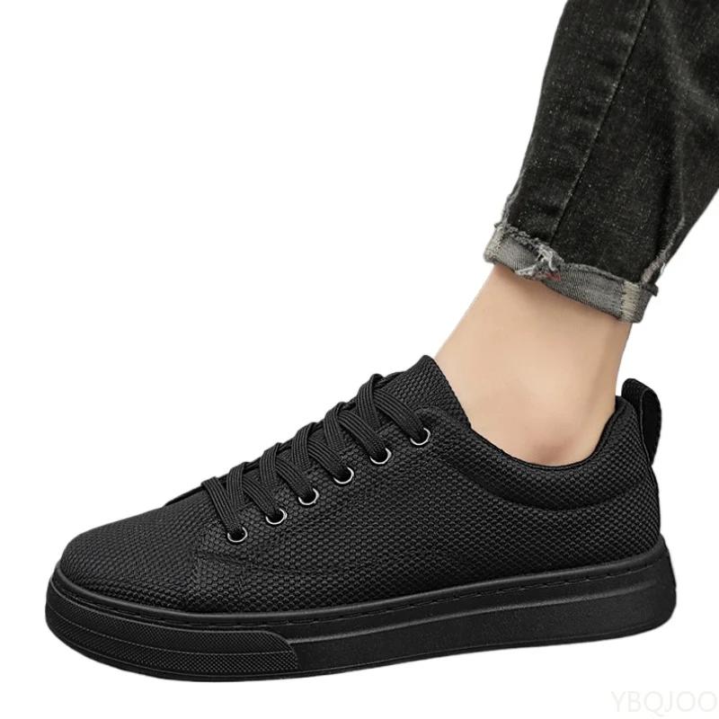 Fashion Casual Men's Canvas Shoes Trendy Versatile Board Shoe Fashion Comfortable Sneakers Lightweight Non Slip Male Shoes Homme Zapatos
