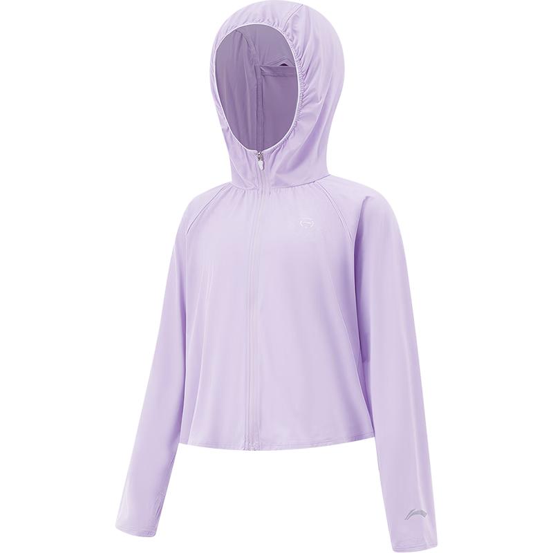 Li-Ning Girls Reflective Sun Protection Knit Sports Jacket 170
