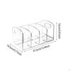 4 Section Desktop File Organizer Bookend Sorter Holder for Desk Study Room