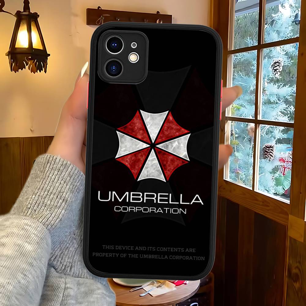 

R-Resident Evil Games Phone Case For IPhone 11 12 13 14 15 16 Pro Plus X XS MAX Matte Bumper Shockproof Cover iphone X