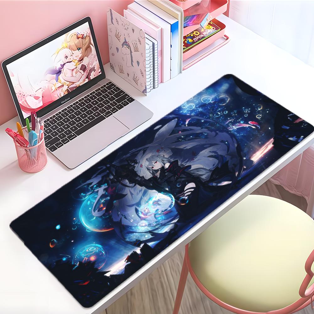 Cool Beautiful Game Aarknights Skadi Mouse Pad Large Thick Desk Pad Stitched Edges Gaming Mouse Mat For Pc