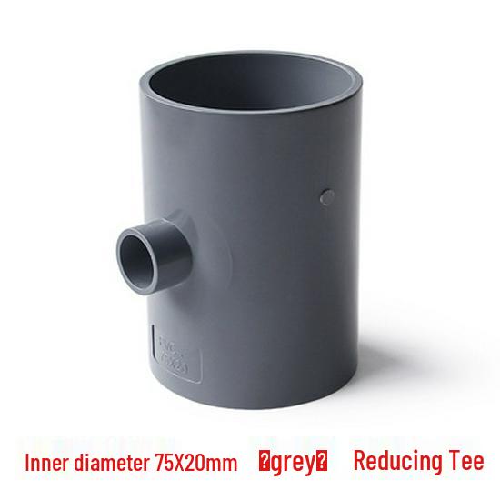 Gomito Riduttore in PVC - Raccordi per Tubi Acque Grigie, Opzioni di Diametro Multiplo: 25, 32, 40, 50, 63, 75, 90, 110