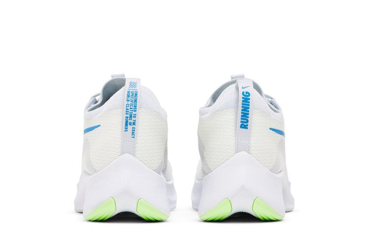 Nike Zoom Fly 4 Summit White Imperial Blue Lime Glow