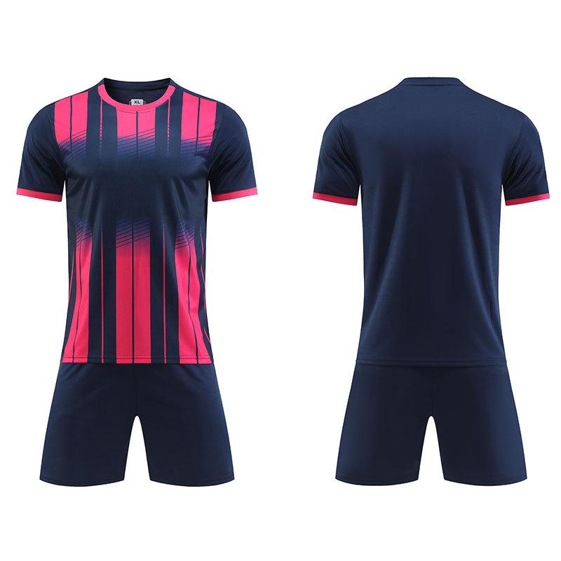 New Football Jersey Set Quick-drying Breathable Short-sleeved Adult Football Jersey Training Jersey Team Jersey Sportswear