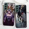 Albedo Overlord Phone Case For Samsung Galaxy S22 S25 Ultra S21 S10 Plus S26 Edge S20 S23 S24 FE Cover Silicone Soft TPU Cle