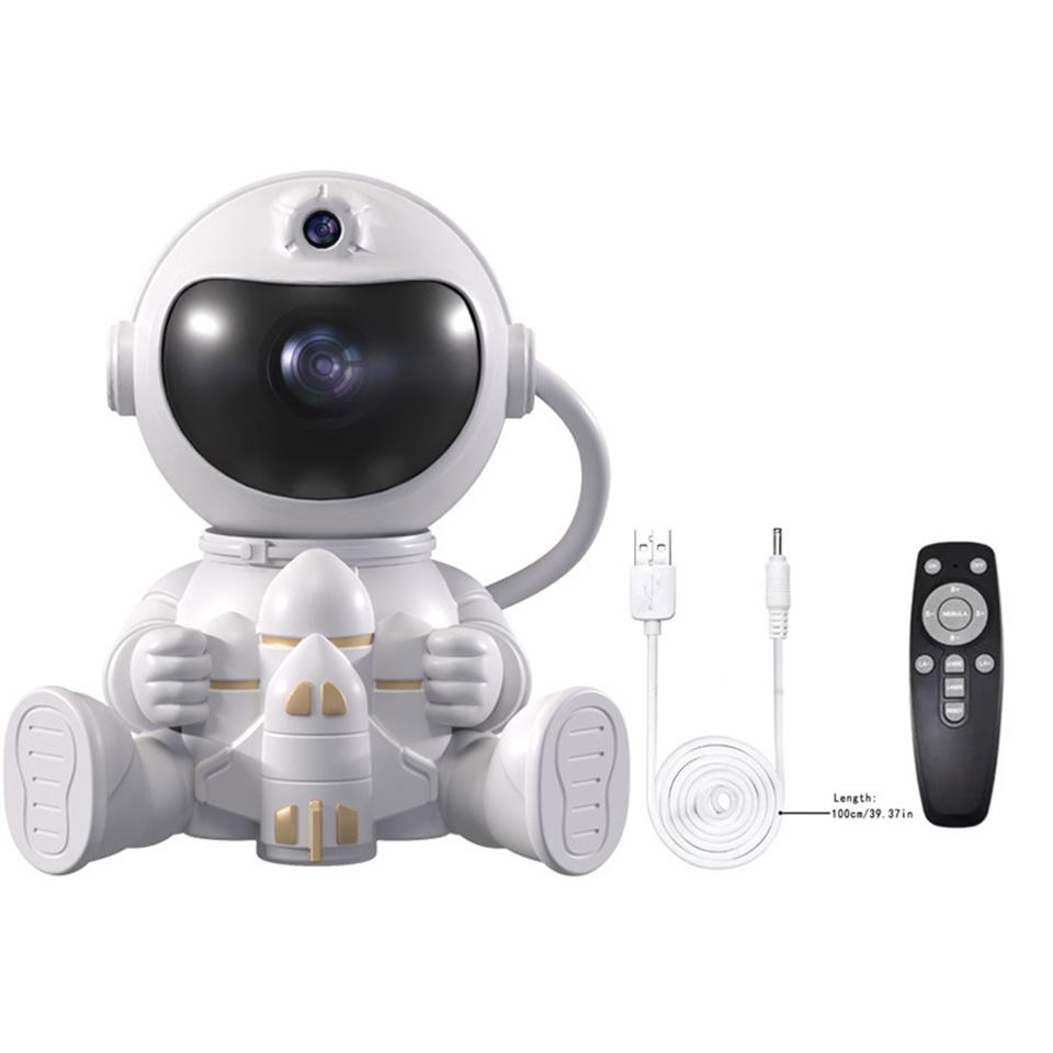 Astronaut Galaxy Projector, Star Projector with Timer and Remote, Astronaut Light Projector LED Starry Night Light Projector