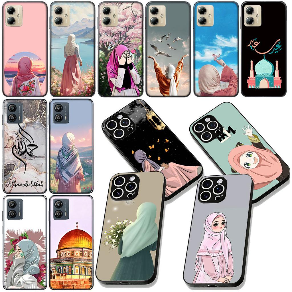 Arabic islamic muslim Muslimah Girls women Phone Case for Xiaomi Redmi Note 12 11 10 A3 Pro 10A 10C 12C Note12 5G Cover Casing
