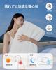 AEEZO Memory Foam Pillow with Pillowcase for Enhanced Sleeping Large Pillow Zero Neck Pain Suitable for Back and Side Washable Reduces Neck and