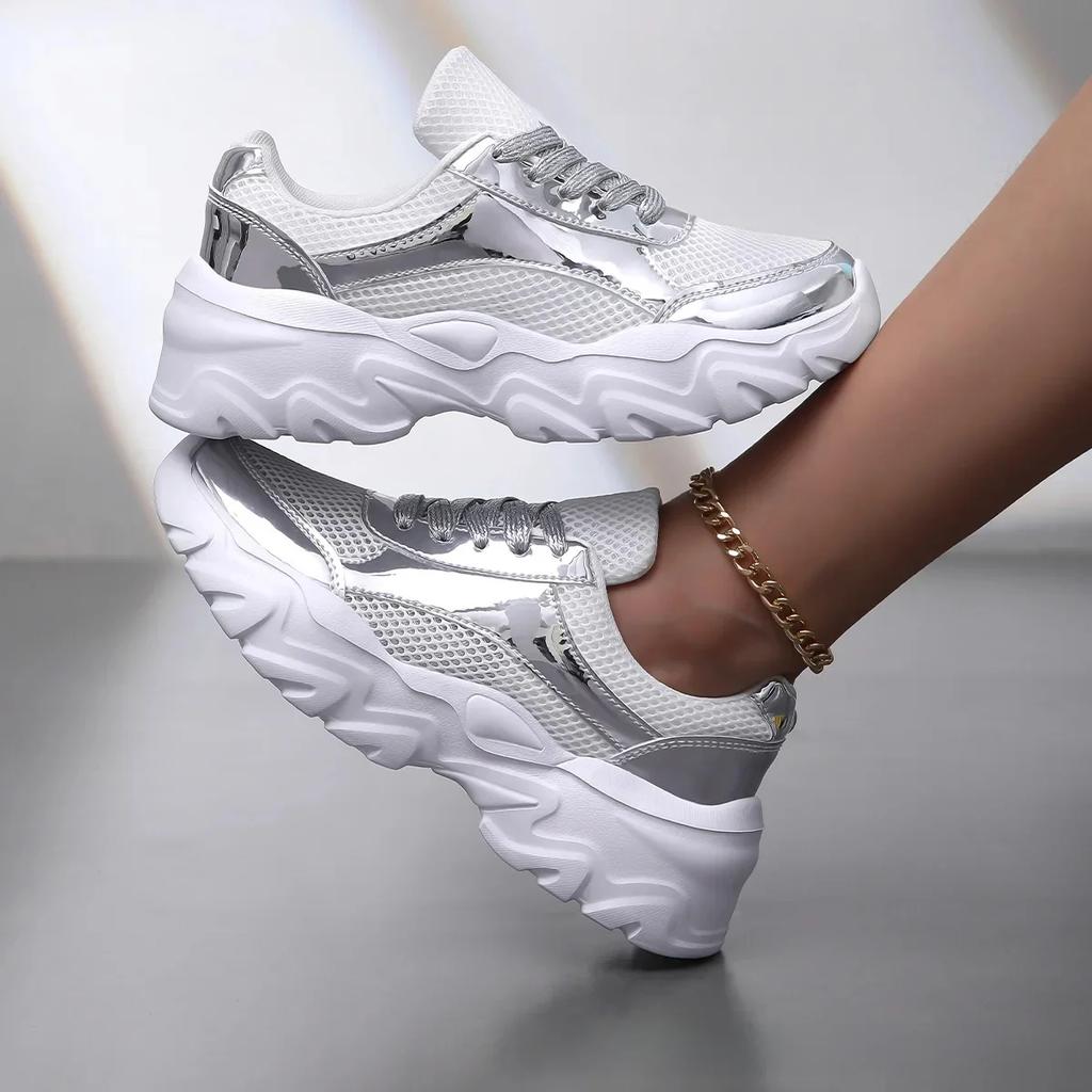 Women Versatile Outdoor Walking Shoes Lightweight  Polyurethane Insole Synthetic Upgraded Flat Bottom Da Zapatillas De Mujer