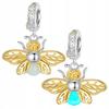 Charms Bee Luminous Fluo Pr 925 Pendant Bead Bee
