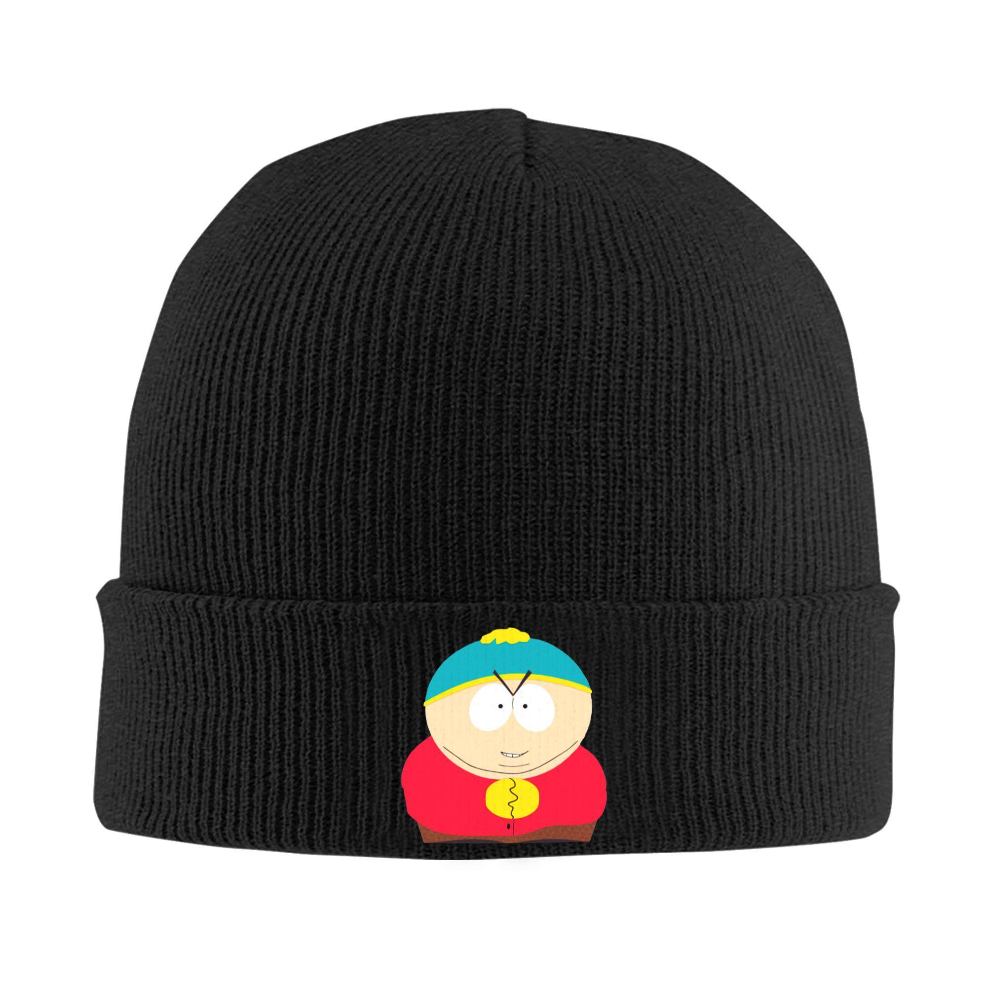 

South-Parks Cartoon Cartman Hats Autumn Winter Beanie Warm Cap Men Women Acrylic Skullcap One Size
