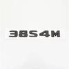 Glossy Black 50S4M 38S4M 40S 60S B550 850S ABS Emblem for Mercedes Benz Brabus S W221 W222 W223 Car Trunk Badge Logo Sticker AV1