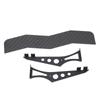 RC Car Tail Wing Carbon Fiber Universal Replacement RC Car Rear Spoiler for TT02 XV01 PTG2 110 RC