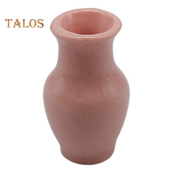 

Маленькая ваза для кукольного домика 1:12/1:6 масштаб Реалистичный Миниатюрный Декор Мини Керамическая Маленькая Ваза Орнамент Коллекции Дисплеи Керамическая Ваза розовый