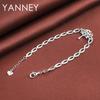 New 925 Silver 8 Inches Classic Tree of Life Bracelet For Women Charm Jewelry Accessories Wedding Party