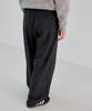 KNOWING Wool String Slacks (Charcoal)