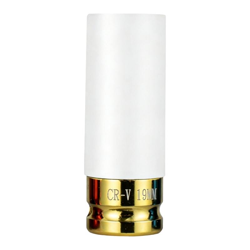 17/19/21/22mm Hex Socket Wheel Deeply Impact Nut Socket 1/2Inch Square Drive Ideal For Truck Bus Tire Service