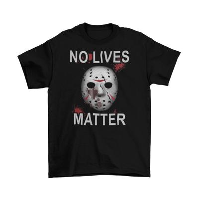 Friday The 13th T-Shirt Unisex Adult Horror No Lives Matter Halloween Sizes New