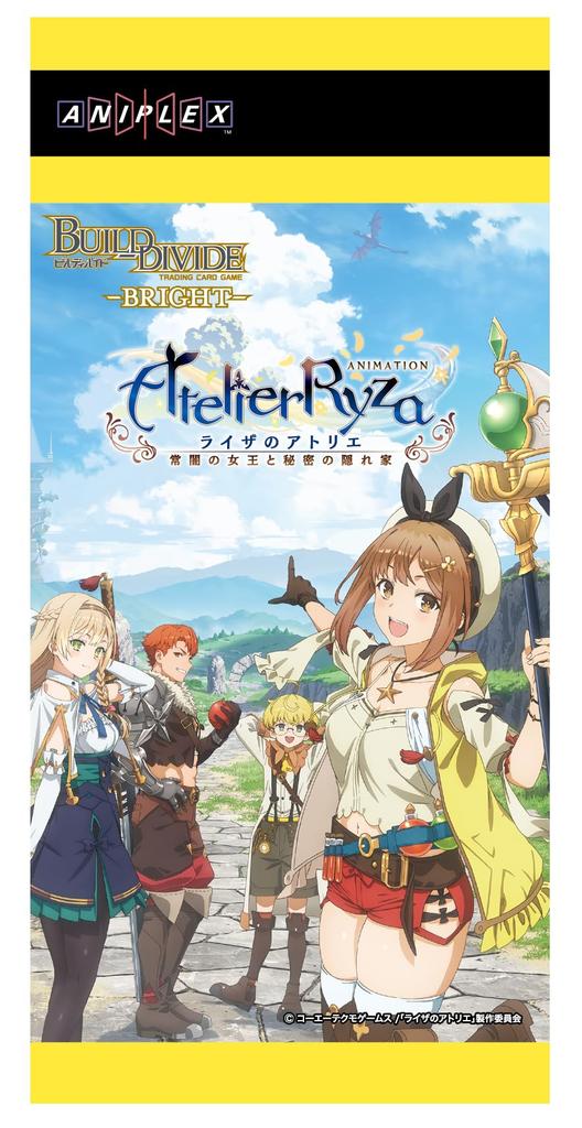 Aniplex Build Divide -Bright- Booster Pack Anime "Atelier Ryza: The Queen of Eternal Darkness and the Secret Hideout" Box