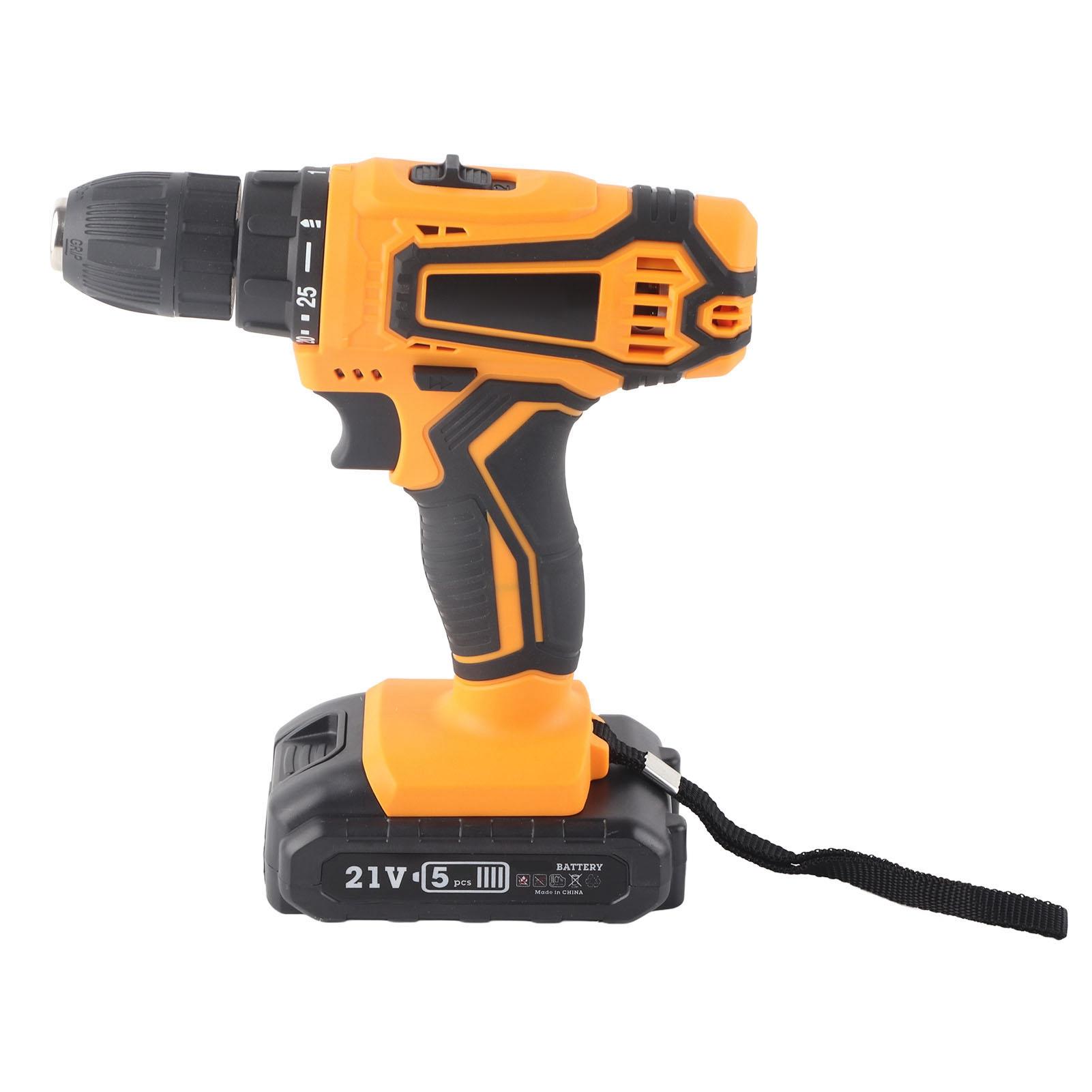 

21 В 340 Вт аккумуляторная отвертка электрическая дрель водонепроницаемая электрическая дрель