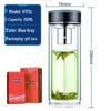 Double-Layer Glass Business Water Bottle