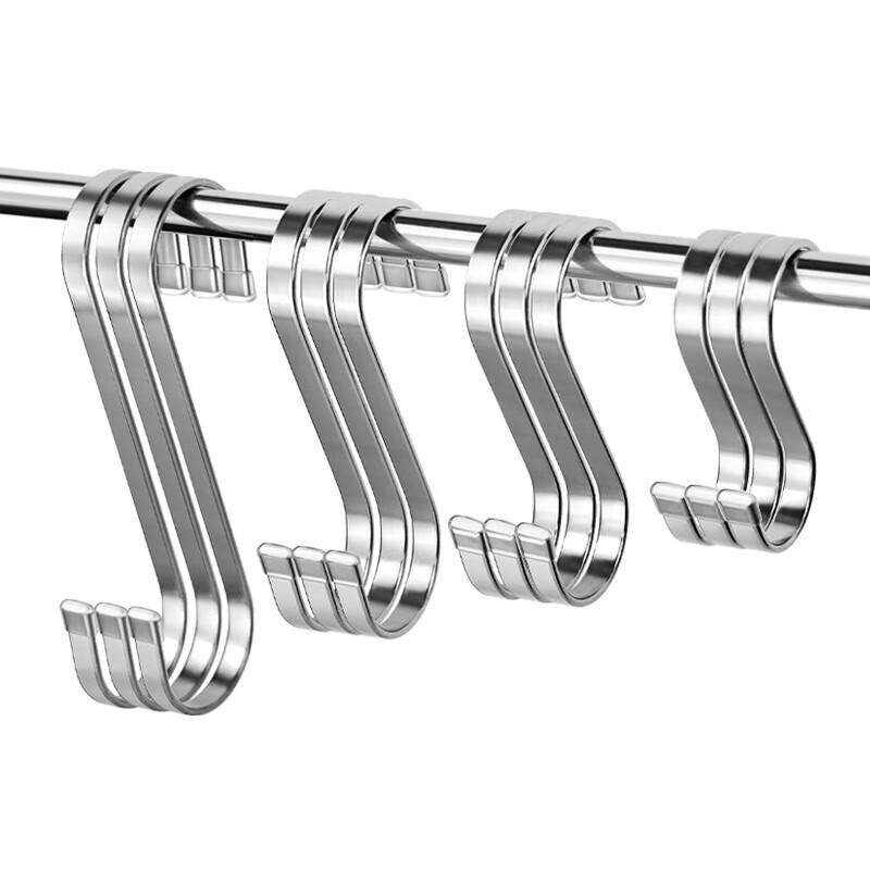 Heavy-Duty Stainless Steel S-Hooks 11cm