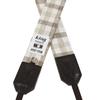 KING Camera Gingham Made in Stylish [KING] [mi-na Collaboration] Strap, 2.5cm Wide, Check, Japan,