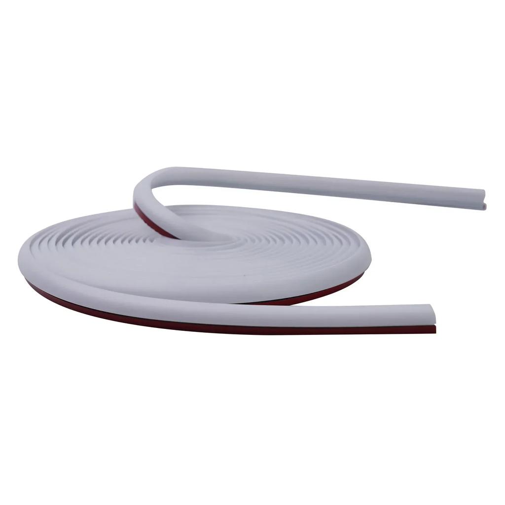 Inclined T Shaped Weatherproof Edge Trim for Cars EPDM Rubber Excellent Acid and Alkali Resistance Strong and Elastic
