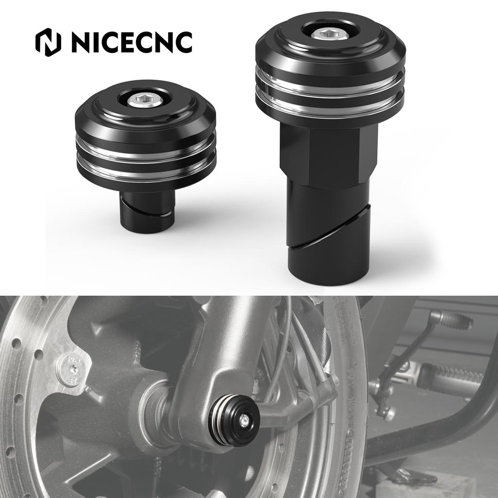Motorcycle Front Wheel Axle Nut Caps for Harley RH1250S Sportster S 2022-2024 RA1250 Pan America 1250 21-23 Front Axle Sliders