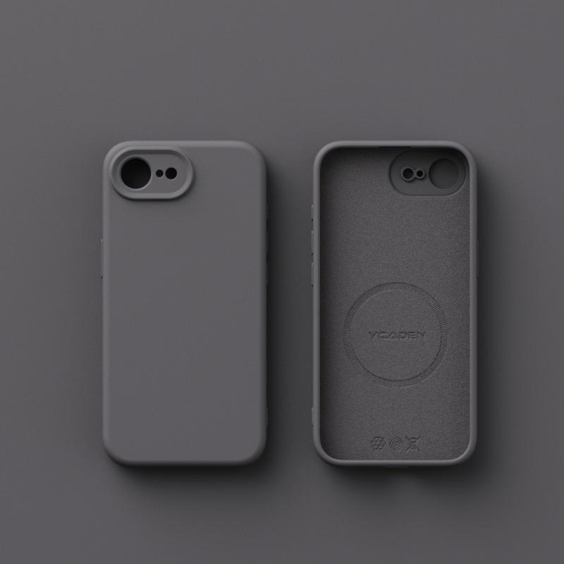 Magnetic Original Liquid Silicone Phone Case For iPhone 17E 17 Air 16E 16 Plus 15 14 13 12 Pro Max 17Pro For Magsafe Matte Cover