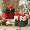 Luxury Thickened Flannel Christmas Gift Box for Candy or Apples