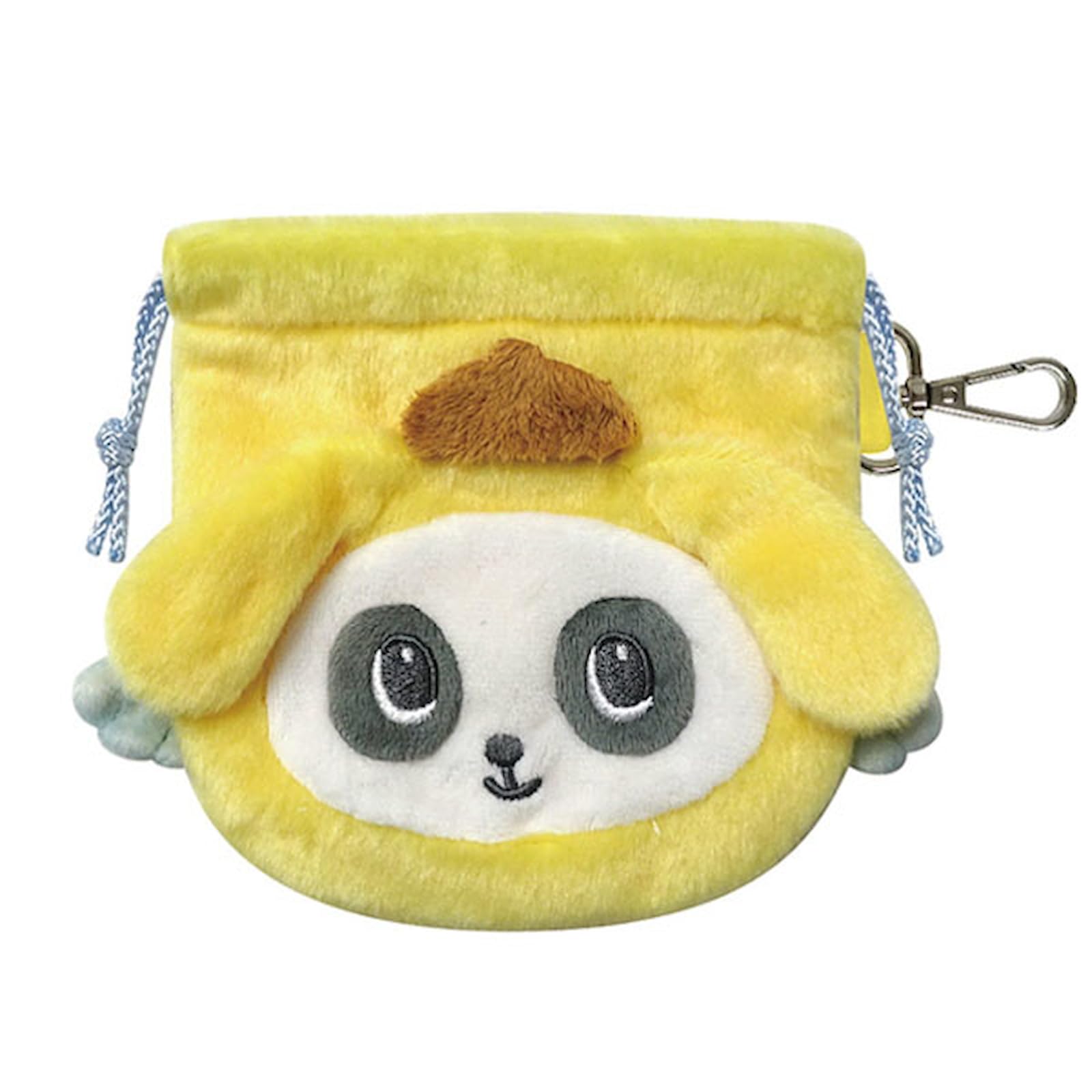 

K Company Panshell x Sanrio Characters Fluffy Drawstring Bag Pompompurin PSA-FK-PN