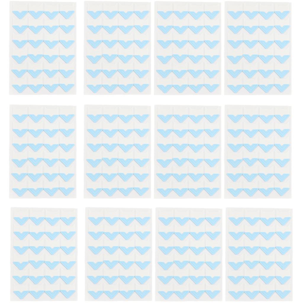 Easy Peel Photo Album Corners 12 Pack Decorative Paper Stickers for DIY Projects Multi Colored